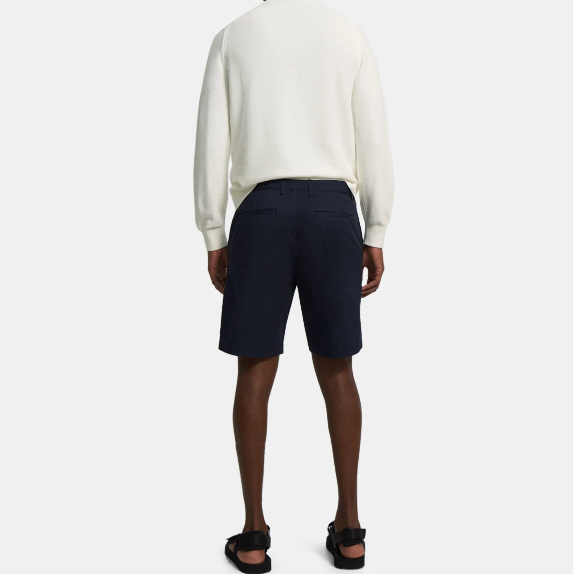 Theory Zaine 9" Short In Organic Cotton-Men Shorts|Pants