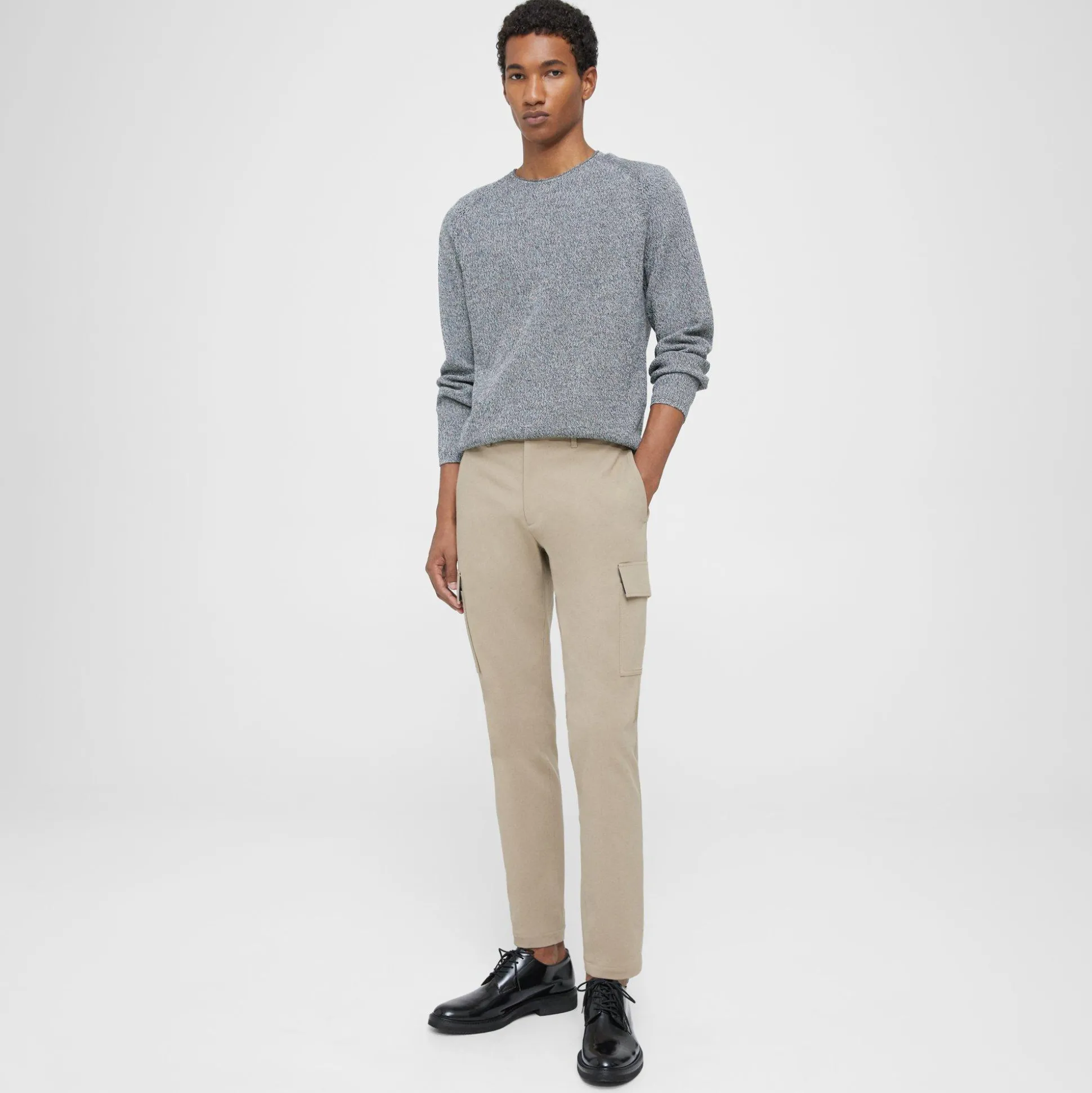 Theory Zaine Cargo Pant In Neoteric Twill-Men Suits|Pants