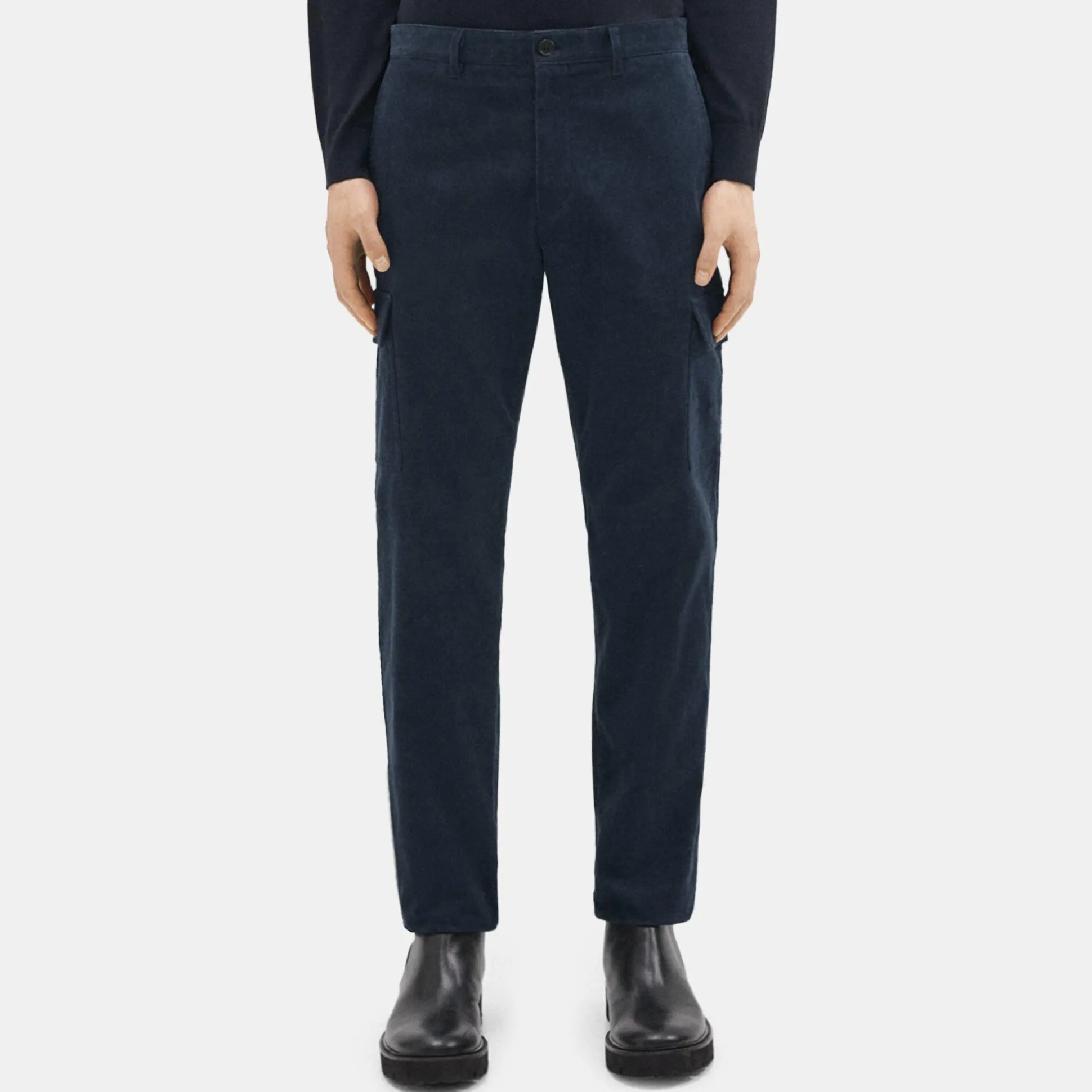 Theory Zaine Cargo Pant In Stretch Corduroy-Men Pants