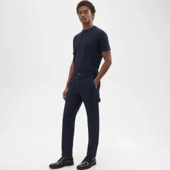 Theory Zaine Carpenter Pant In Stretch Cotton Canvas-Men Pants