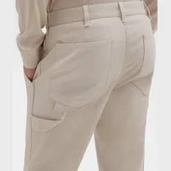 Theory Zaine Carpenter Pant In Stretch Cotton Canvas-Men Pants