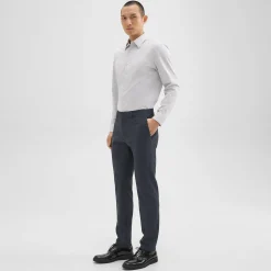 Theory Zaine Pant In Herringbone Precision Ponte-Men Suits|Pants