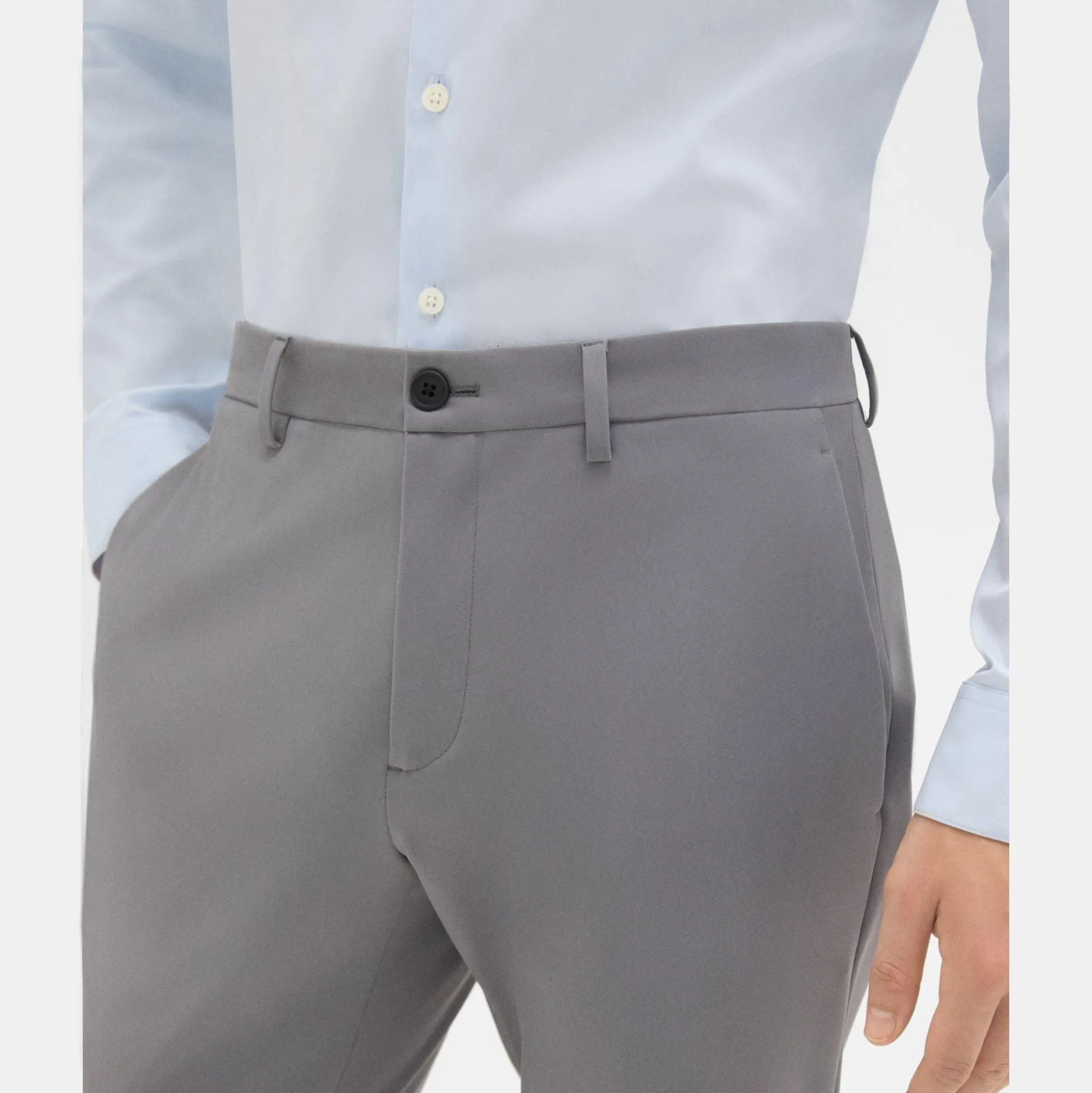 Theory Zaine Pant In Precision Ponte-Men Suits|Pants