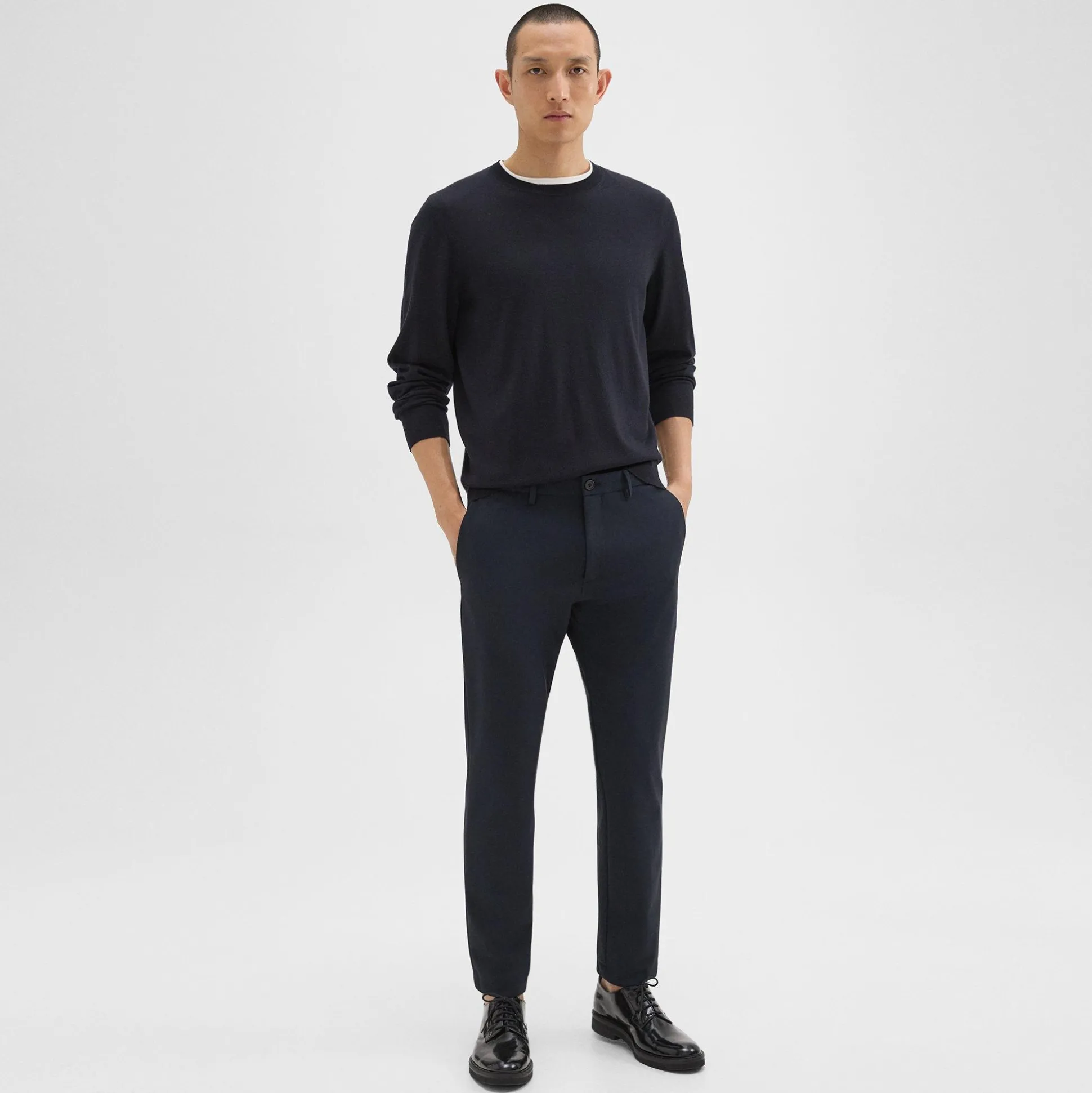 Theory Zaine Pant In Precision Ponte-Men Suits|Pants