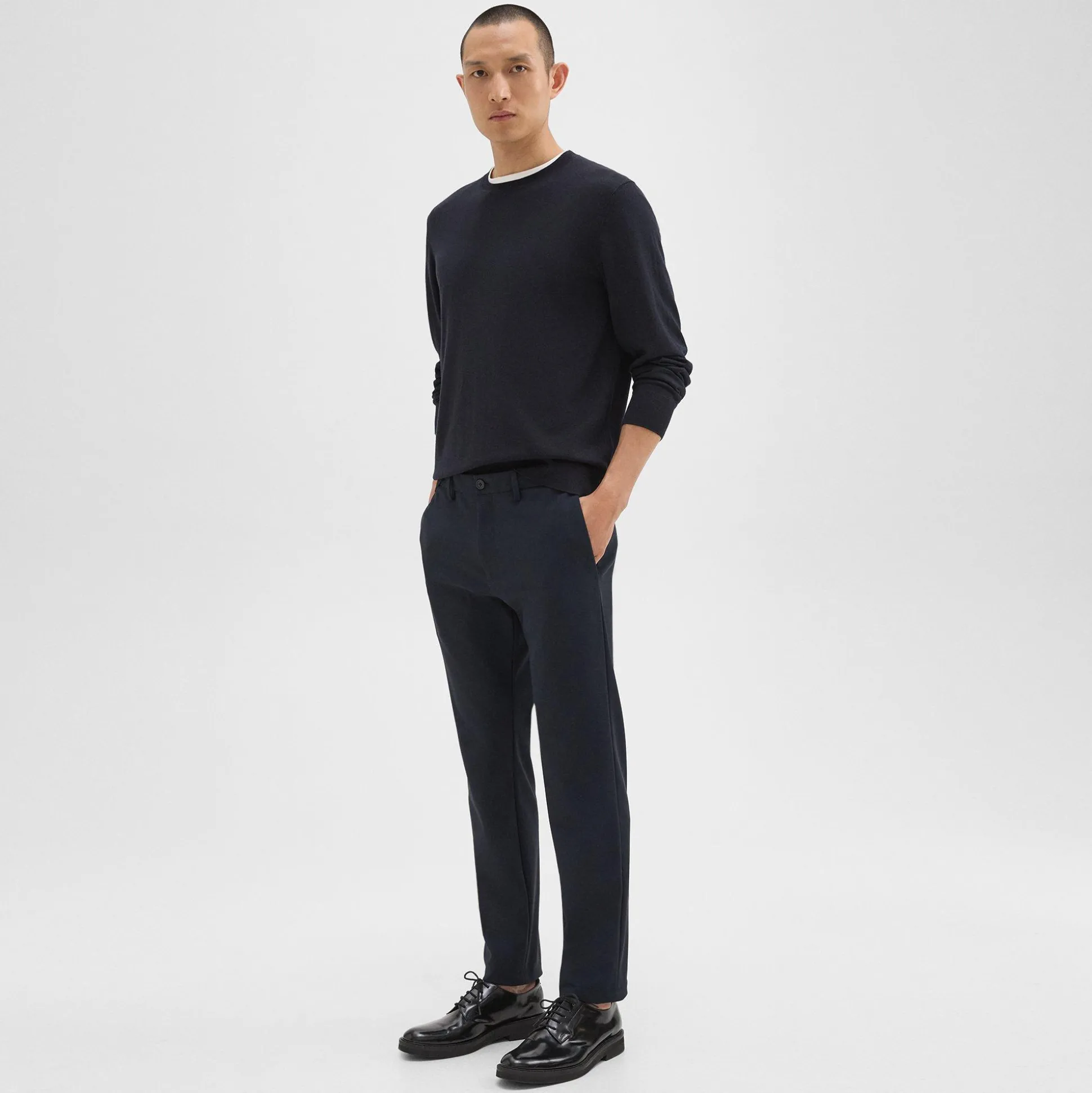 Theory Zaine Pant In Precision Ponte-Men Suits|Pants
