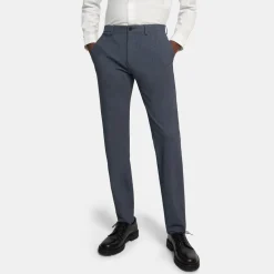 Theory Zaine Pant In Printed Precision Ponte-Men Suits|Pants