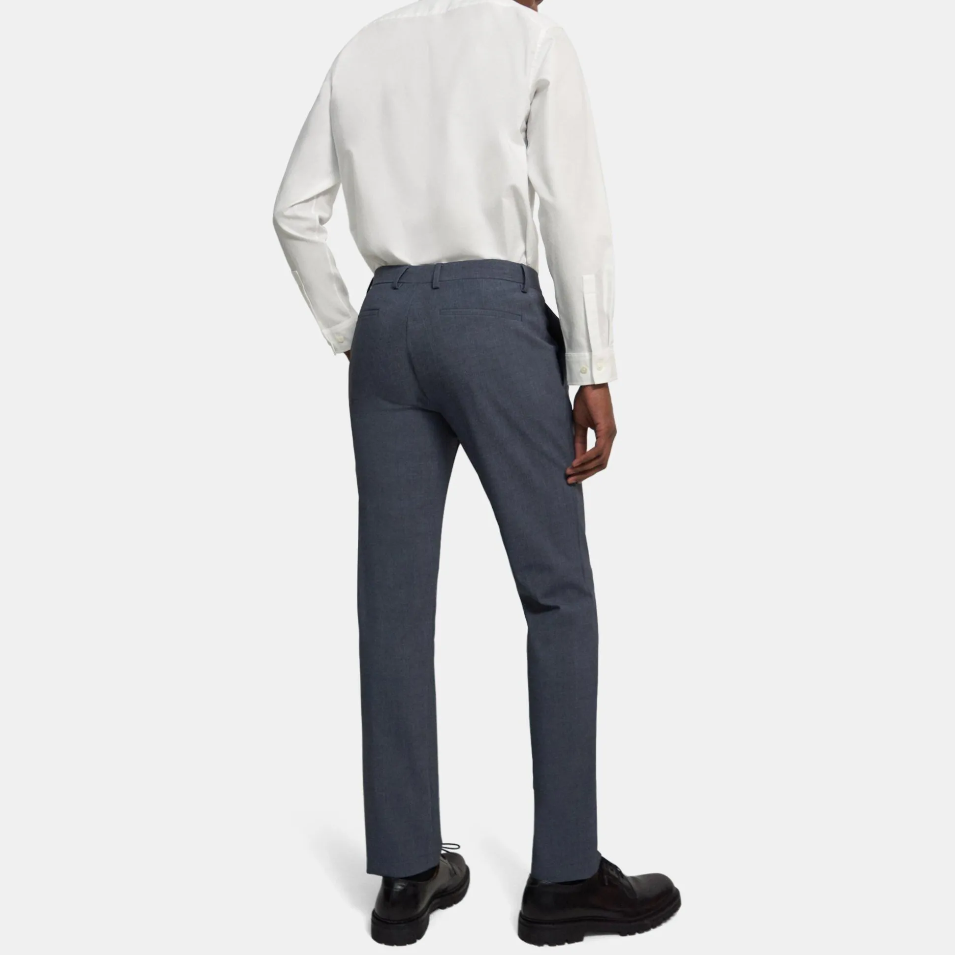 Theory Zaine Pant In Printed Precision Ponte-Men Suits|Pants