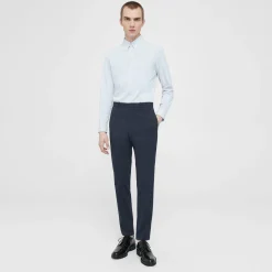 Theory Zaine Pant In Seersucker-Men Suits|Pants