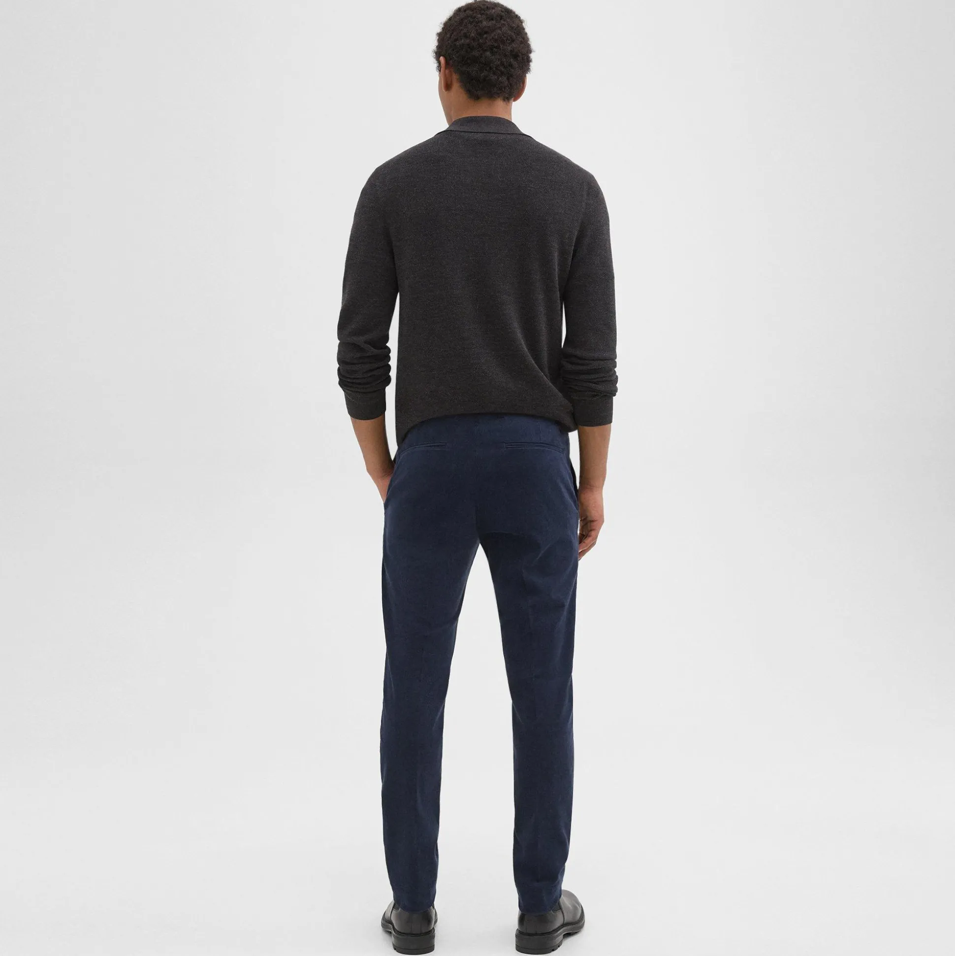 Theory Zaine Pant In Stretch Corduroy-Men Suits|Pants