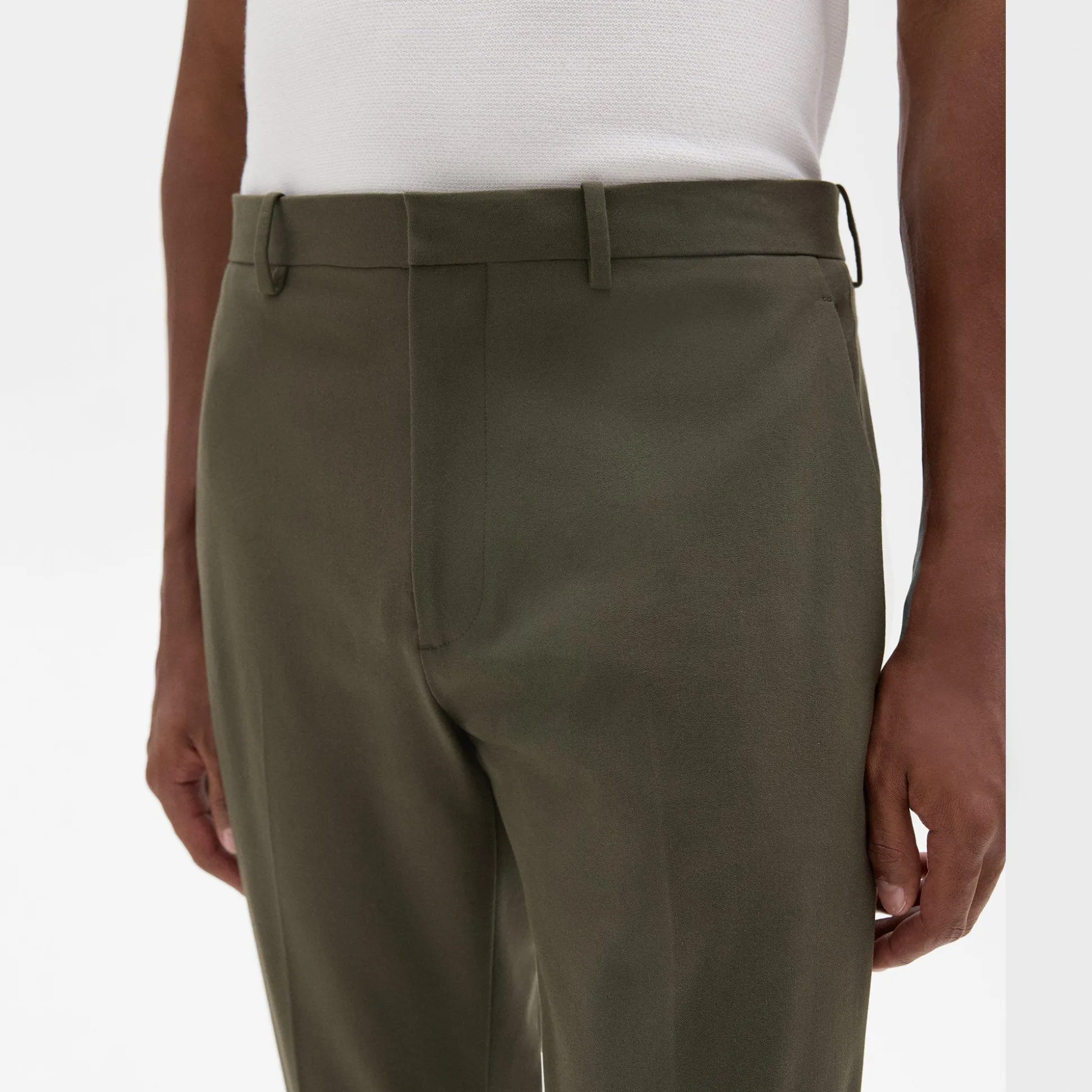 Theory Zaine Pant In Stretch Cotton-Men Pants