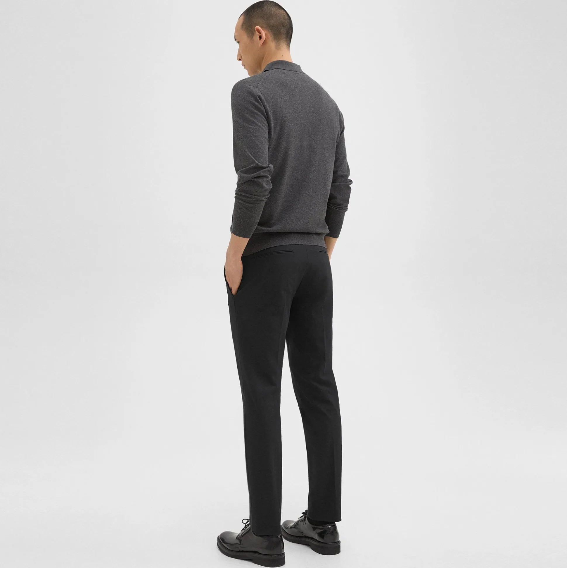 Theory Zaine Pant In Stretch Cotton-Men Pants