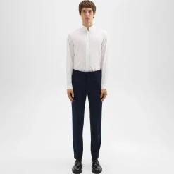 Theory Zaine Tab Pant In Stretch Cotton-Men Pants