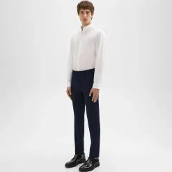 Theory Zaine Tab Pant In Stretch Cotton-Men Pants